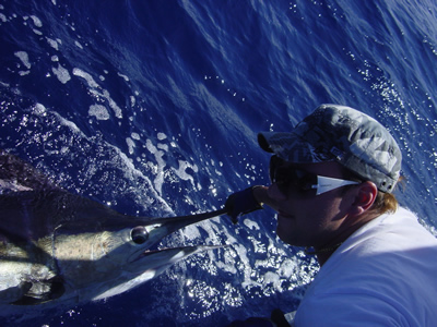 ANGLER: David Jenkins (caught his first Marlin) SPECIES: 160 Kg Black Marlin
