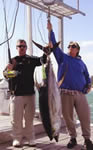 ANGLER: Randall Harrison. SPECIES: Yellowfin Tuna. WEIGHT: 50.2 Kg.