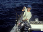 ANGLER: Stephen Zalewski SPECIES: Yellowfin Tuna WEIGHT: 10 Kg
