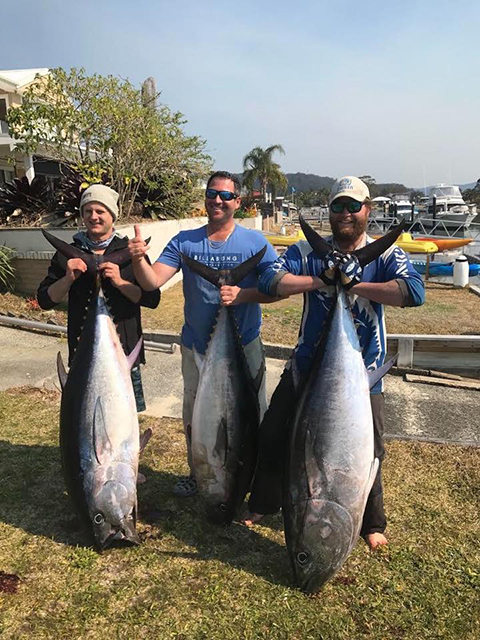 ANGLER: Nathan Steele  SPECIES: SBT  WEIGHT: 50-90 kg LURE: JB Little Dingos and Little Ripper.